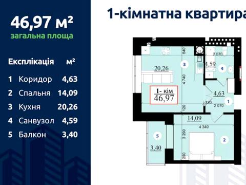 квартира по адресу Гетмана Мазепы ул., 168-Г