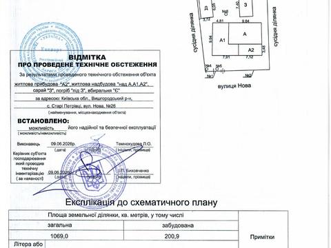 будинок за адресою с. Старі Петрівці, Нова, 26