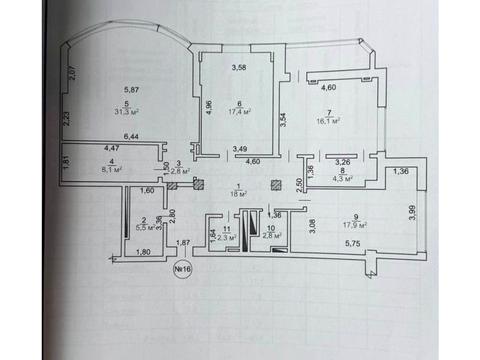 квартира по адресу Остафия Дашковича ул., 3