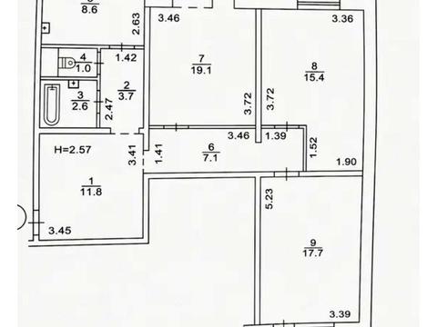 квартира по адресу Бориспольская ул., 26-В