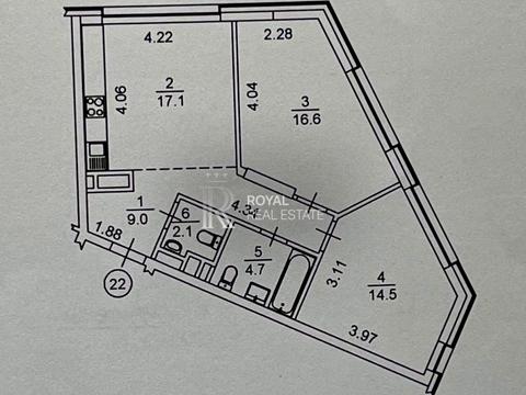 квартира по адресу Митрополита Василия Липковского ул. (Урицького), 16-А