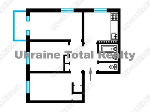 квартира по адресу Петра Курінного ул. (Комісара Рикова), 3