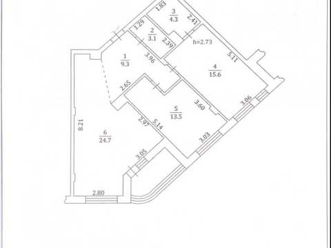 квартира за адресою Тадея Рильського бульв., 3