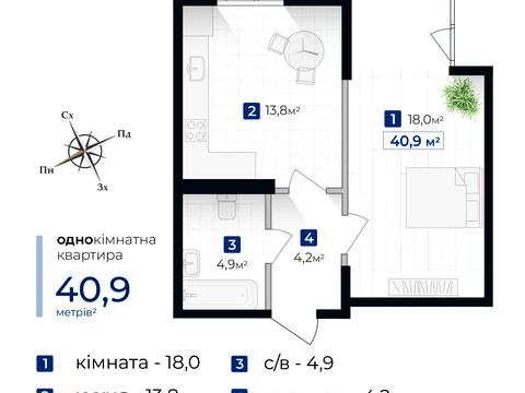 квартира по адресу Гната Хоткевича ул., (Будинок)