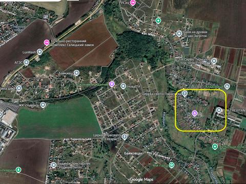 ділянка за адресою с. Байківці, 