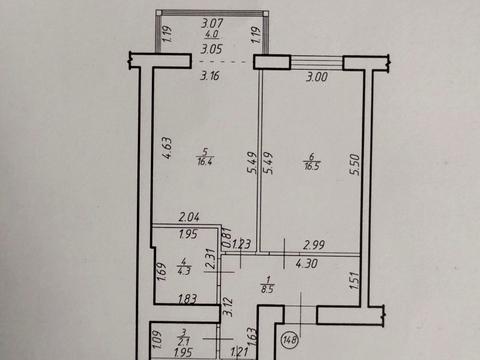 квартира по адресу Андрея Мельника ул., 10 к7
