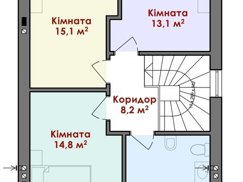дом по адресу Місячна ул.
