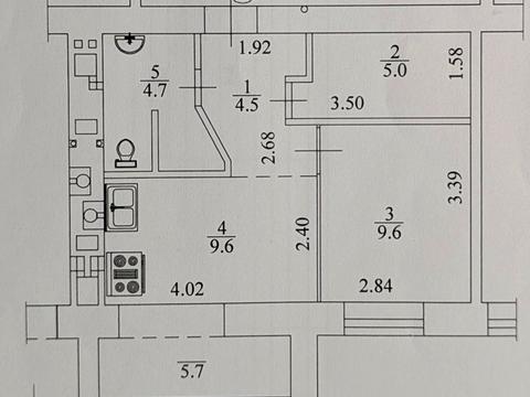 квартира за адресою Івана Кожедуба вул., 3, секції 3А-3Д