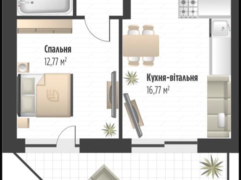 квартира по адресу Львов, Филиппа Орлика ул., 30
