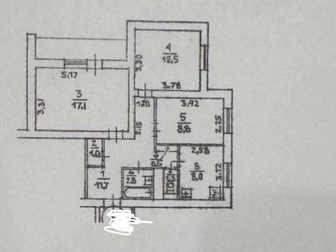 квартира за адресою Повітряних Сил просп. (Повітрофлотський), 17