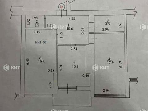 квартира по адресу Клочковская ул., 46