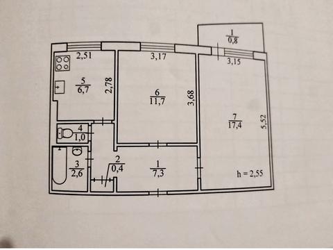 квартира за адресою Кривий Ріг, Сонячний мікрорайон вул., 35