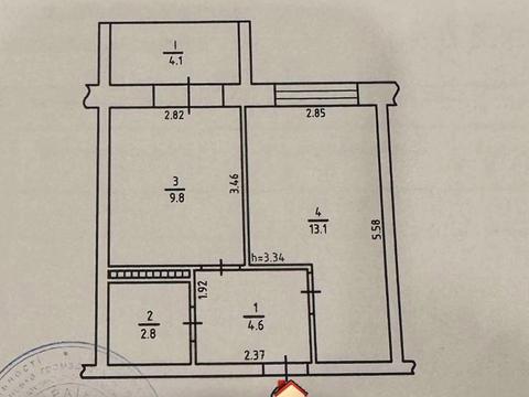 квартира по адресу Степана Рудницкого ул. (Академіка Вільямса), 2-Г