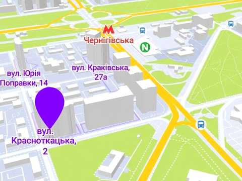 комерційна за адресою Юрія Поправки вул. (Миколи Лебедєва), 4/39-А