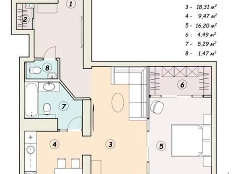 квартира за адресою Михайла Омеляновича-Павленка вул. (Суворова), 19-А