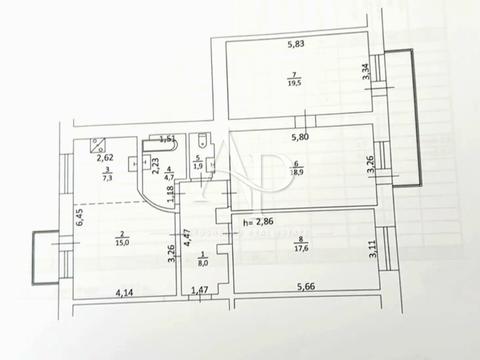 квартира по адресу Митрополита Василия Липковского ул. (Урицького), 40