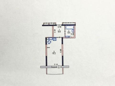 квартира по адресу Николая Кибальчича ул., 1-В