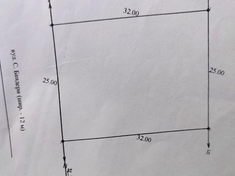 ділянка за адресою Степан Бандера