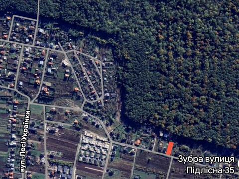 участок по адресу Підлісна