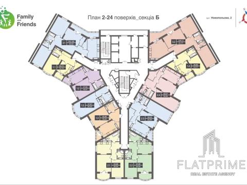 квартира за адресою Новопольова вул., (Будинок Б)