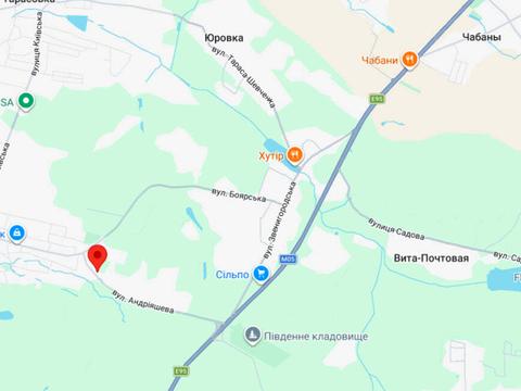 ділянка за адресою Андріяшева