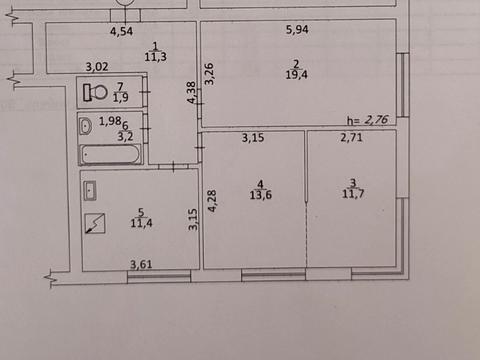 квартира за адресою Ряснянська вул., 6-Б
