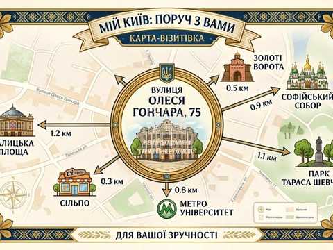 квартира за адресою Олеся Гончара вул., 75