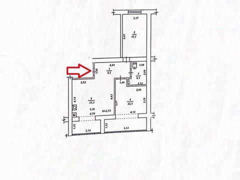 квартира по адресу Кричевского ул., 34