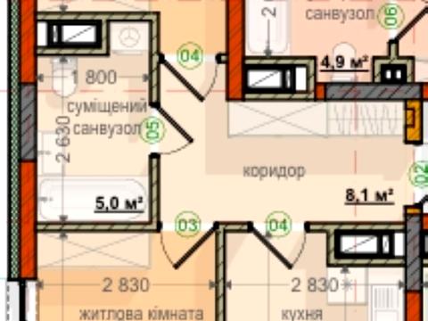 квартира за адресою Коломийська вул., 6