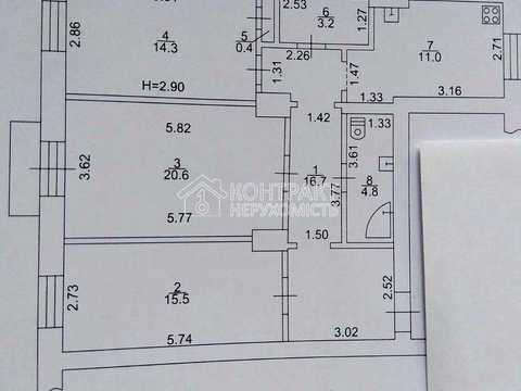 квартира по адресу Мира ул., 52/2