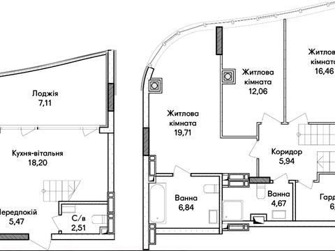 квартира по адресу Ольги Кобилянської ул. (Достоевского), (Будинок 39)
