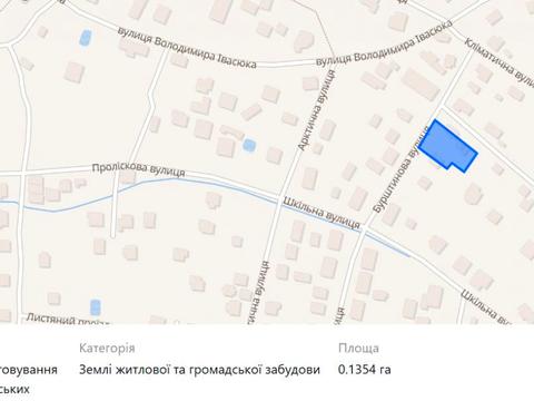 участок по адресу Селищна ул., 2