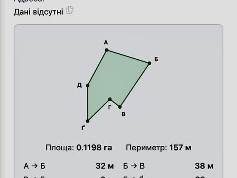 ділянка за адресою с. Верхня Рожанка, 