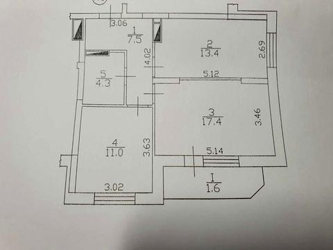 квартира по адресу Лысогорский пер., 20