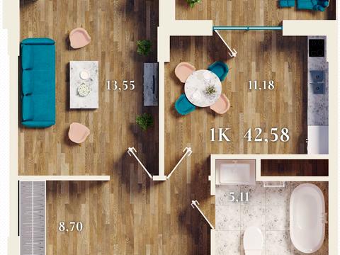 квартира за адресою Бастіонна вул., 7