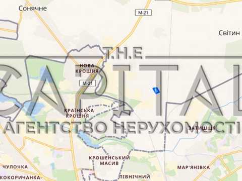 участок по адресу Звягельська