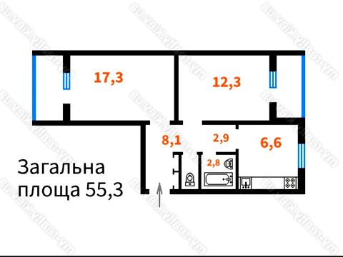 квартира за адресою Харківське шосе, 146