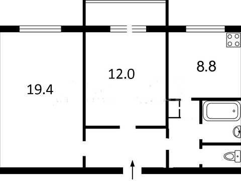 квартира по адресу Метростроевская ул., 14/12