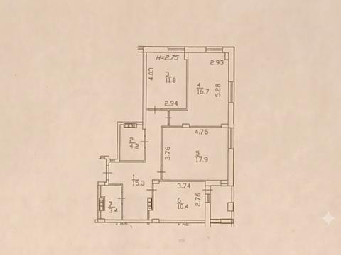 квартира за адресою Регенераторна вул., 4 к3