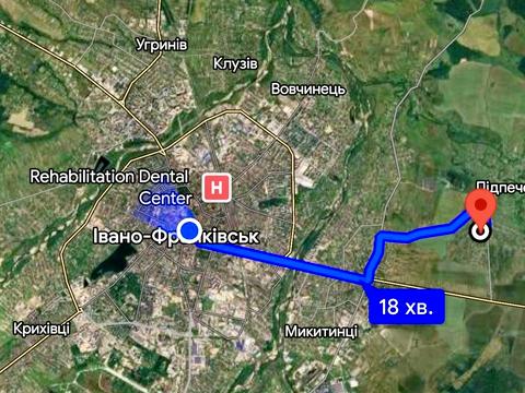 участок по адресу Наукова