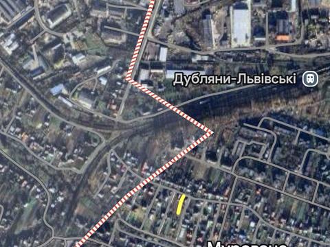 ділянка за адресою с. Муроване, Львівська, 77