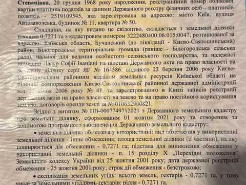 участок по адресу