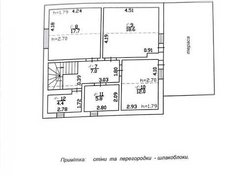 будинок за адресою с. Рясне-Руське, Яблунева, 7