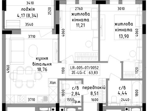 квартира за адресою Ужгород, Василя Гаджеги вул., (Будинок 5)
