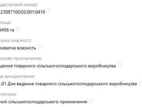 участок по адресу 