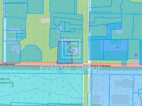 участок по адресу Полтавська ул., 7