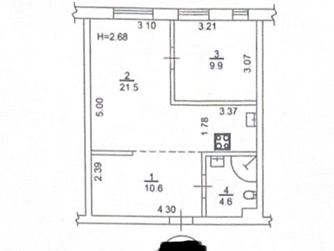 квартира по адресу Регенераторная ул., 4 к5