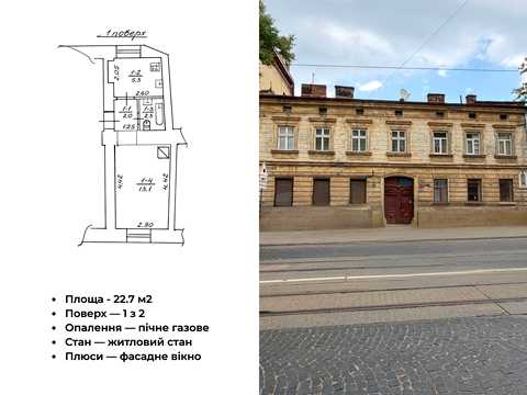 квартира за адресою Личаківська вул. (), 83