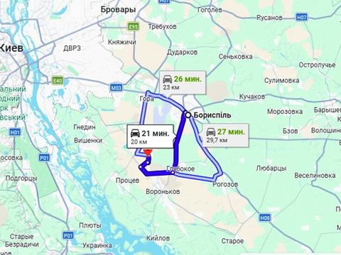 участок по адресу Квітнева