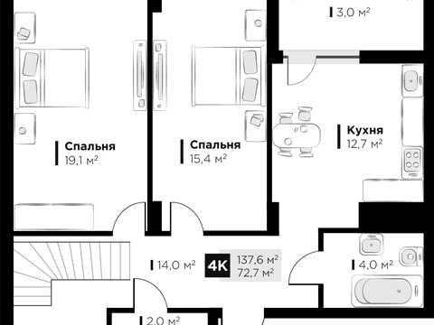 квартира за адресою Червоної Калини вул., 8